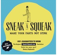 Sneak a Squeak
Odorless Gas