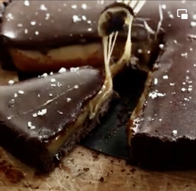 Chocolate Salted Caramel Tart. This is decadent! 
Heirloom recipes