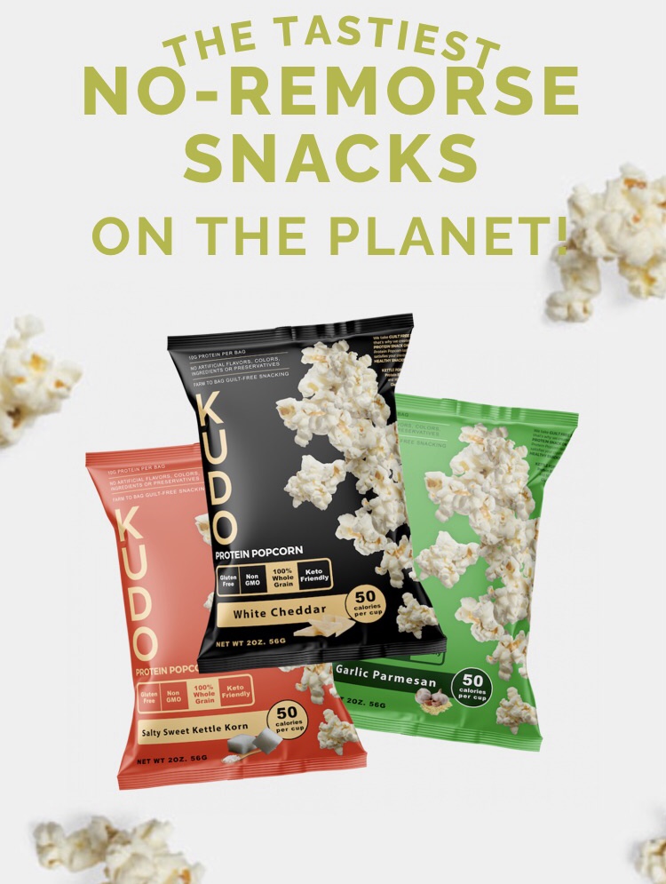KUDO snacks
Popcorn with Protein